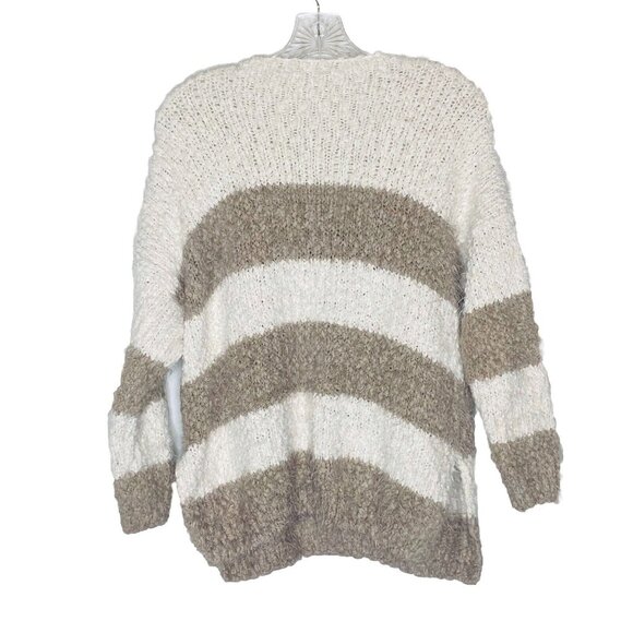 Altar’d State Striped Chunky Knit Oversized Sweater Sz S/M - Picture 3 of 4